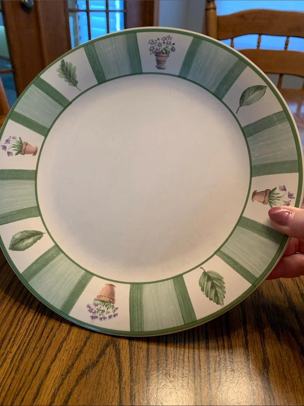 Pfaltzgraff Single Dinner Plate. Perennials Pattern